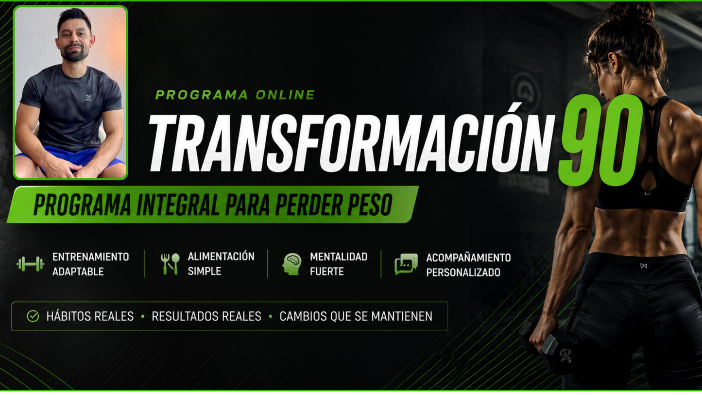 Transformacion 90 - Programa integral para perder peso
